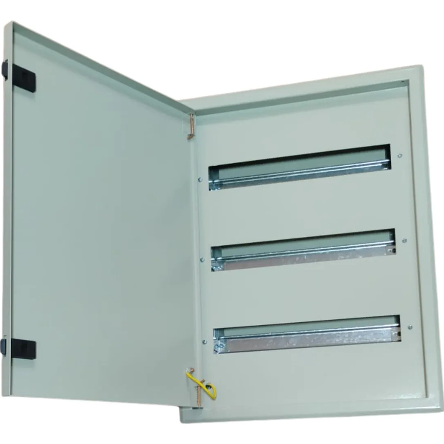 Tablero Metálico Embutido 54 Circuitos Ip41 Ral7032 Dex 1