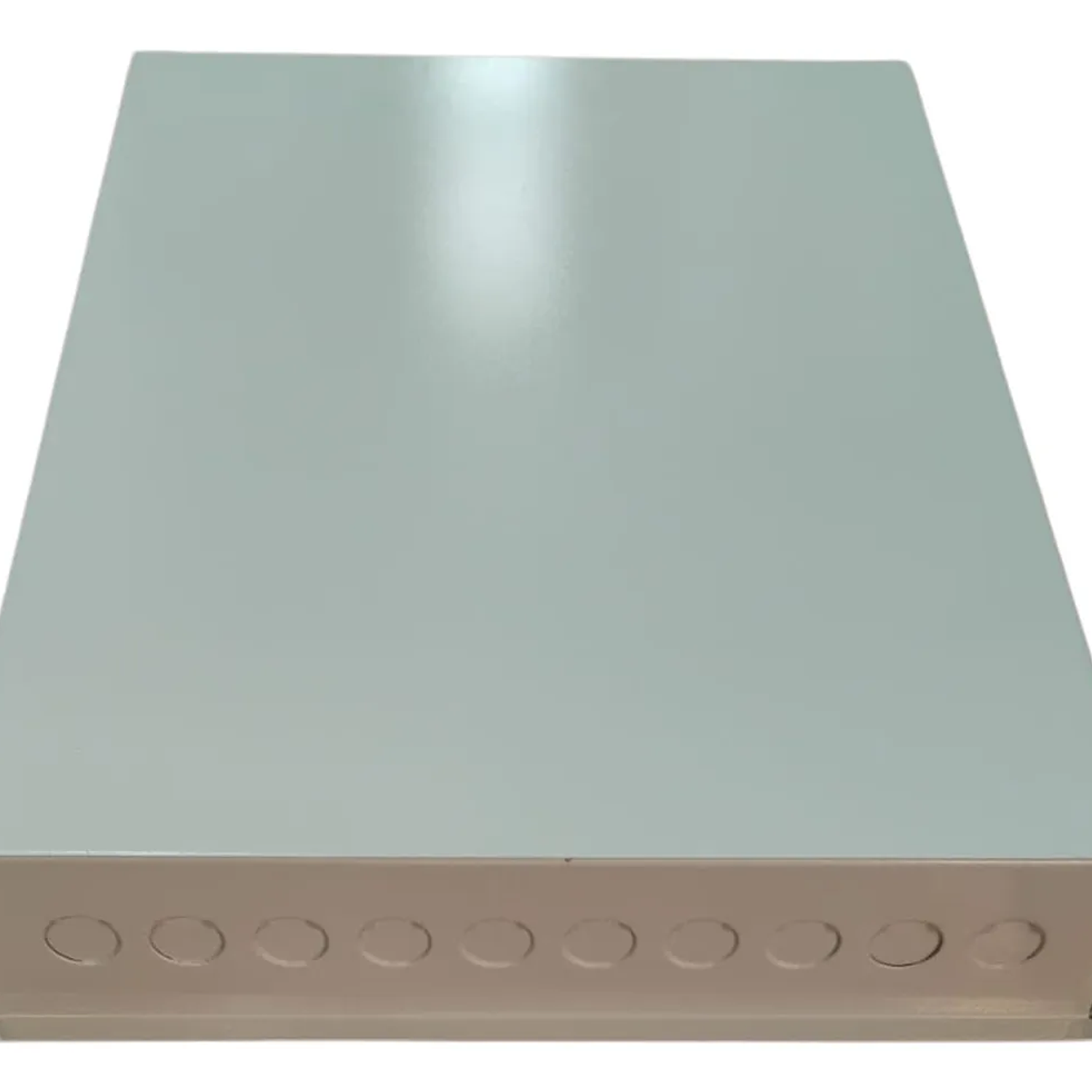 Tablero Metálico Embutido 54 Circuitos Ip41 Ral7032 Dex 6