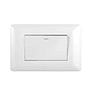 Interruptor Simple Teclon 9/24 10a 250v Sec Certificado Color Blanco Corriente Nominal 10 A - Miniatura 1