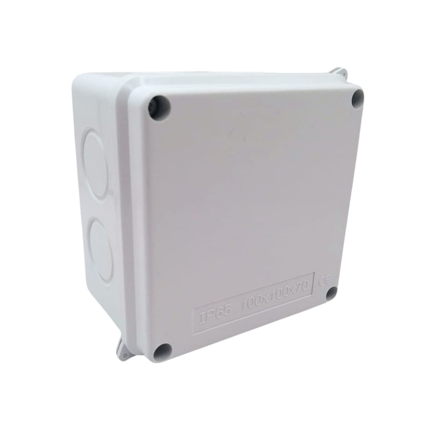 Caja Estanca 100x100x70 Pvc Sin conos Libre De Alógeno Cert Sec 1