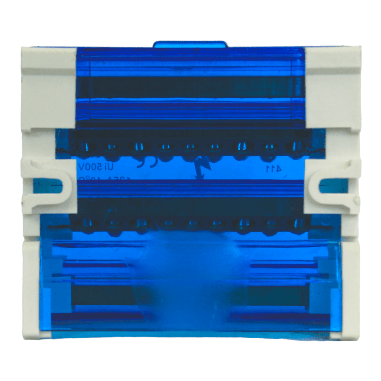 Barra Repartidora Tetrapolar 4x11 Polos 125 Amp Dex 5