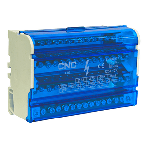 Barra Repartidora Tetrapolar 4x15 Polos 125 Amp Dex