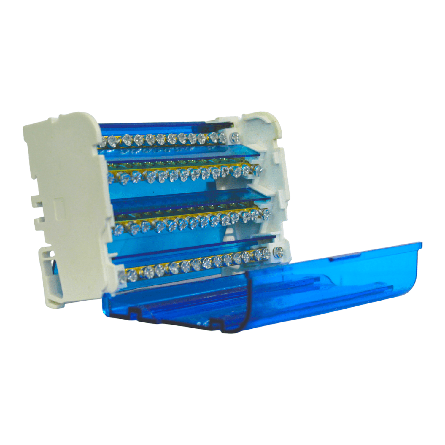 Barra Repartidora Tetrapolar 4x15 Polos 125 Amp Dex 8