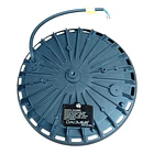 Campana Led Ufo Slim 100w Luz Fría 6500k Ip65 Daumer