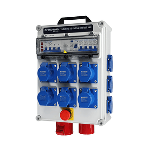 Tablero De Faena Portátil Parada De Emergencia Ip66 Stanford