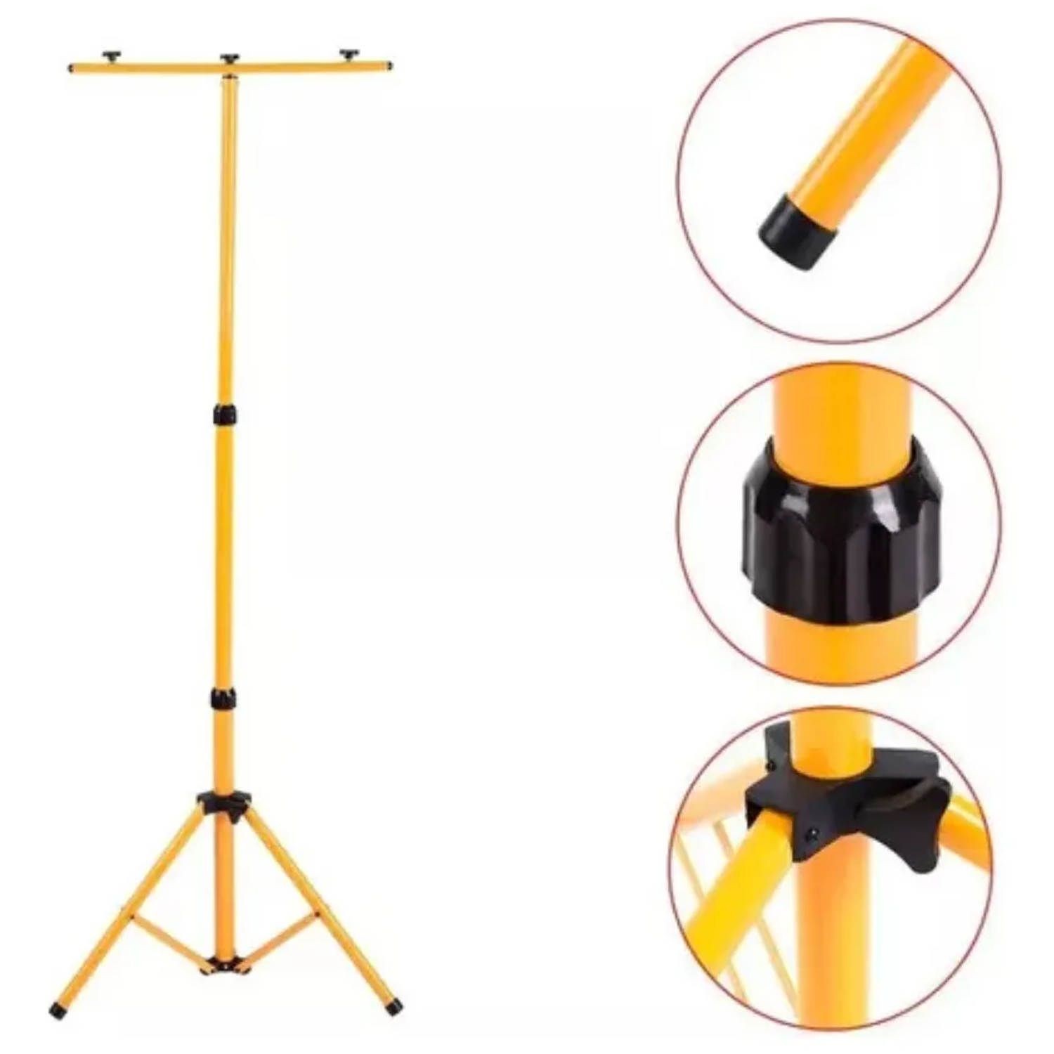 Pack 2 Foco Led 100w Sec Y Soporte Atril Trípode 150cm 4