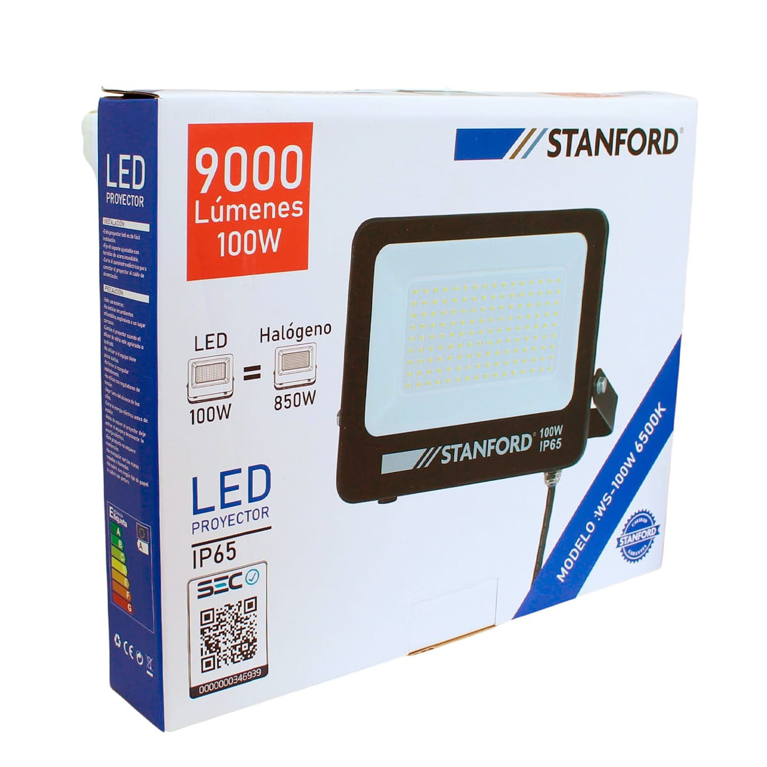Pack 2 Foco Led 100w Sec Y Soporte Atril Trípode 150cm 7