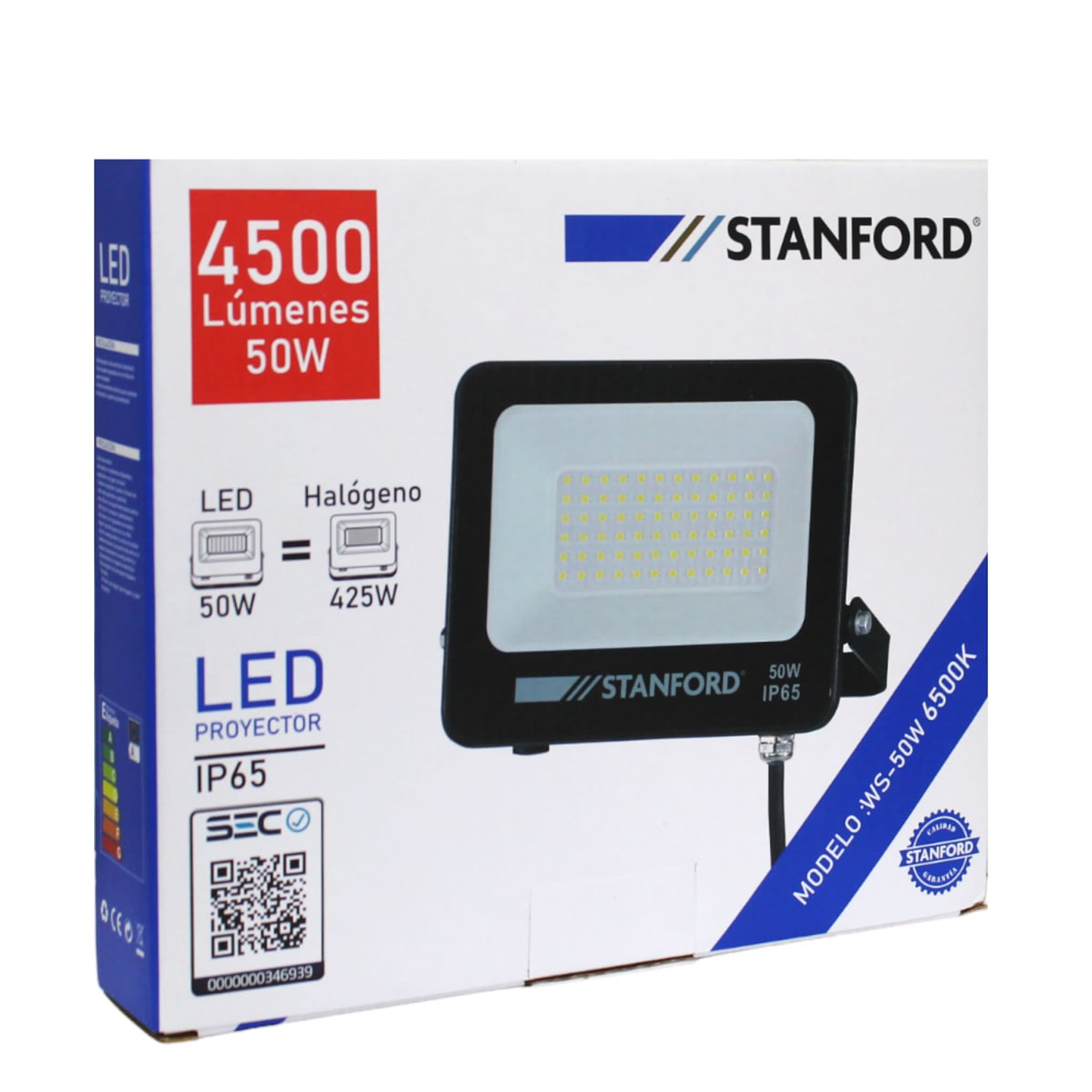 Pack 2 Foco Led 50w Sec 4500lm Y Soporte Atril Trípode 150cm 8