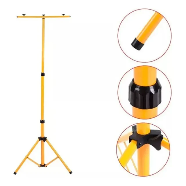 Soporte Para Luces Atril Doble Ajustable Daumer