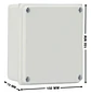 Caja Estanca 150x150x70mm Ip65 Lisa Sin Conos Dex Sec - Miniatura 2