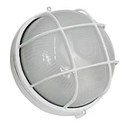 Foco Tortuga Exterior Redonda Con Rejilla E27 60w Ip54