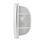 Foco Tortuga Exterior Redonda Con Rejilla E27 60w Ip54