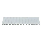 Falso Polo Para Gabinete 12 Módulos Color Gris Ral 7035 Dex
