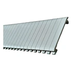 Falso Polo Para Gabinete 12 Módulos Color Gris Ral 7035 Dex