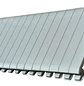 Falso Polo Para Gabinete 12 Módulos Color Gris Ral 7035 Dex - Miniatura 2
