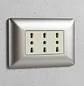 Tomacorriente Enchufe Triple Champagne Puenteado 10/16a Sec - Miniatura 4