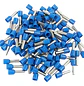 Terminal Ferrul Ferrule 2.5mm Azul 100und Cable 14 Awg - Miniatura 1