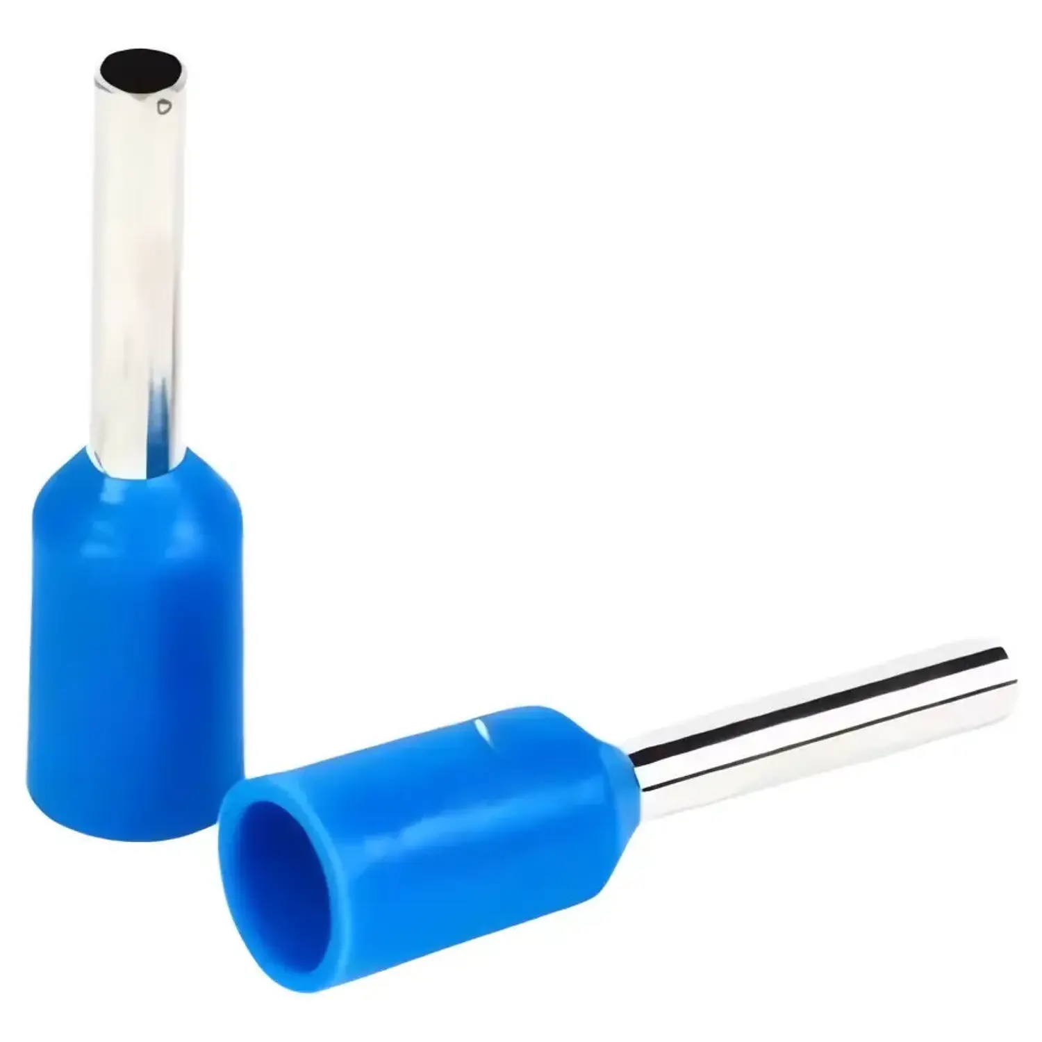 Terminal Ferrul Ferrule 2.5mm Azul 100und Cable 14 Awg 2