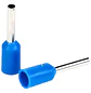 Terminal Ferrul Ferrule 2.5mm Azul 100und Cable 14 Awg - Miniatura 2