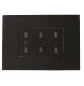 Tomacorriente Enchufe Triple Negro Puenteado 10/16a 220v - Miniatura 1
