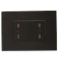 Tomacorriente Enchufe Doble Negro Punteado 16a 220v Sec. - Miniatura 1