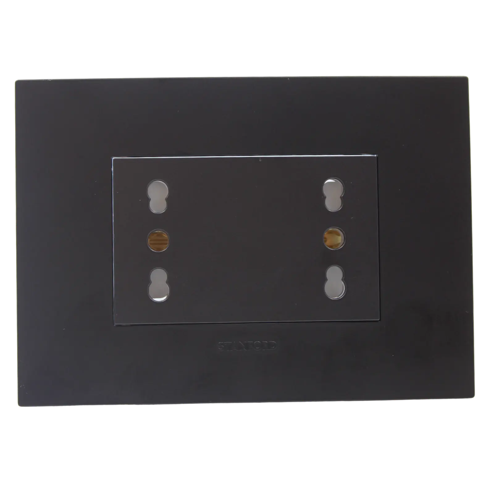 Tomacorriente Enchufe Doble Grafito Puenteado 10/16a 220v
