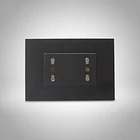 Tomacorriente Enchufe Doble Grafito Puenteado 10/16a 220v