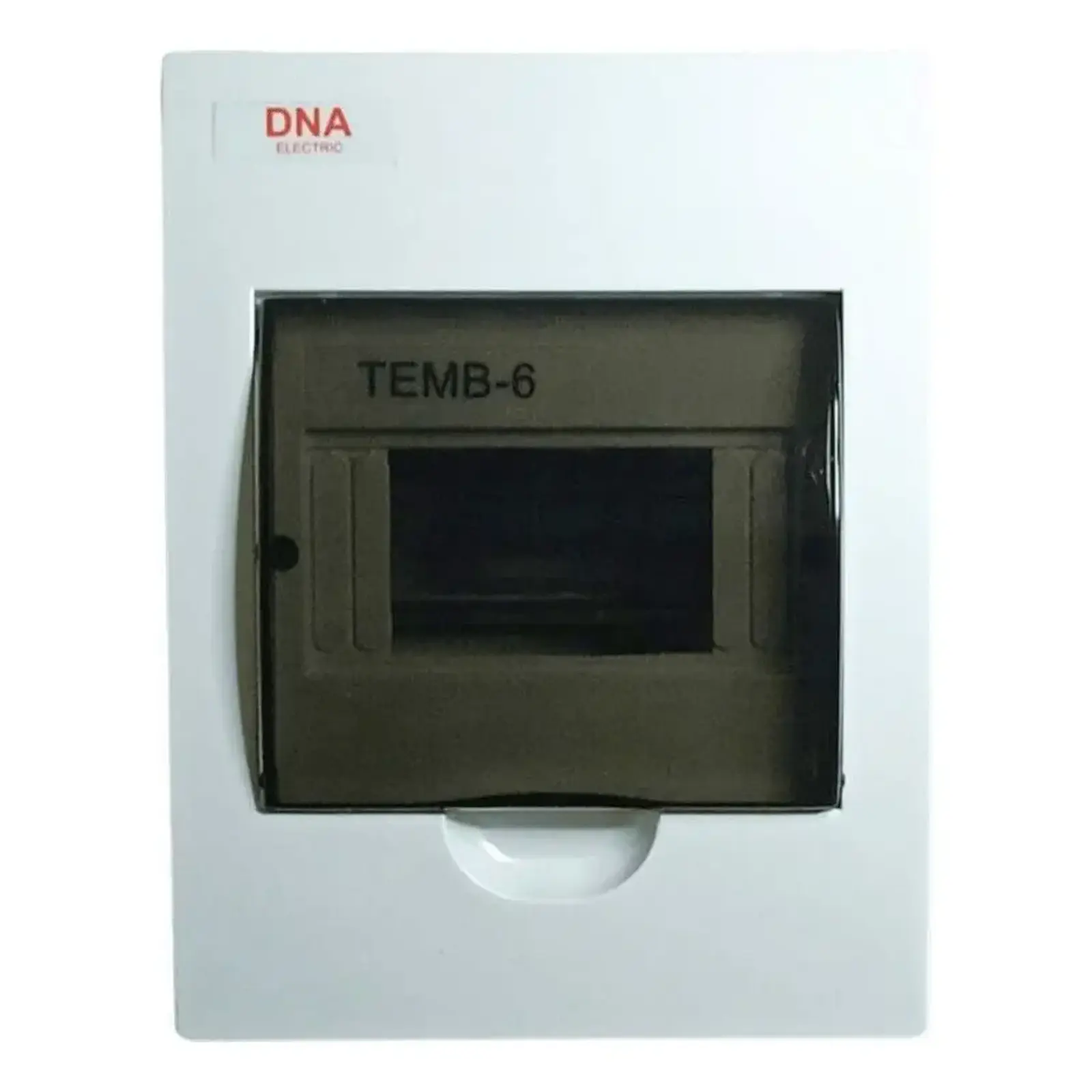 Tablero Plástico Embutido 6 Polos Puerta Transparente Sec