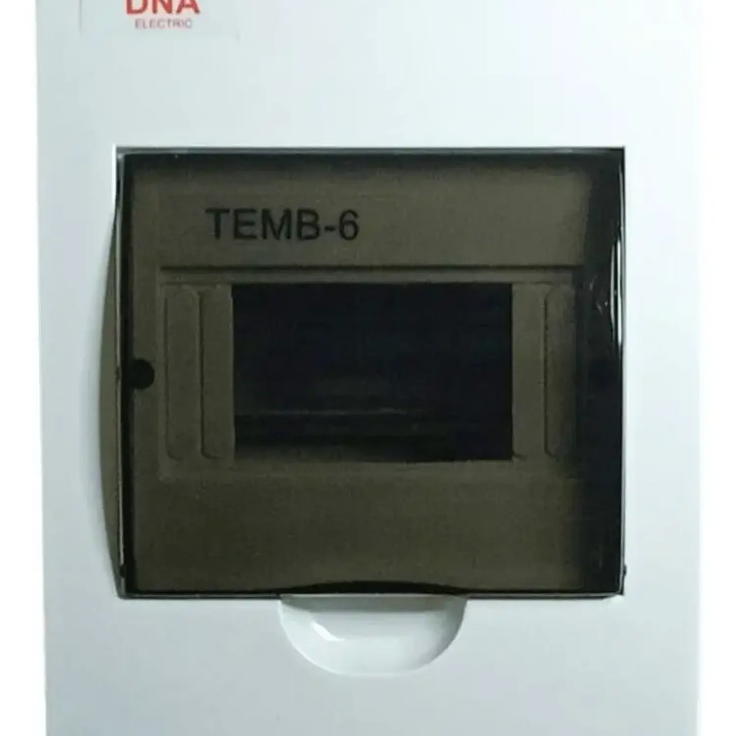 Tablero Plástico Embutido 6 Polos Puerta Transparente Sec 1