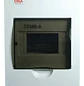 Tablero Plástico Embutido 6 Polos Puerta Transparente Sec - Miniatura 1