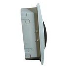 Tablero Plástico Embutido 6 Polos Puerta Transparente Sec