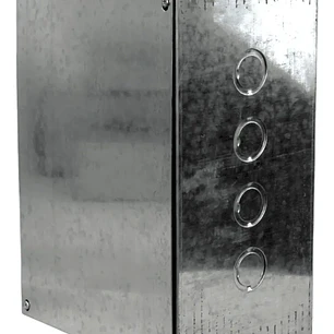 Caja Metálica Pregalvanizada Prepicada 300x200x100mm