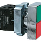 Botón Pulsador Metálico Doble Partir-parar 1na+1nc 22mm - Miniatura 3