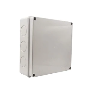Caja Estanca Pvc 200x200x80 Ip65 Sin Cono Y Cierre Con Tornillo Sec