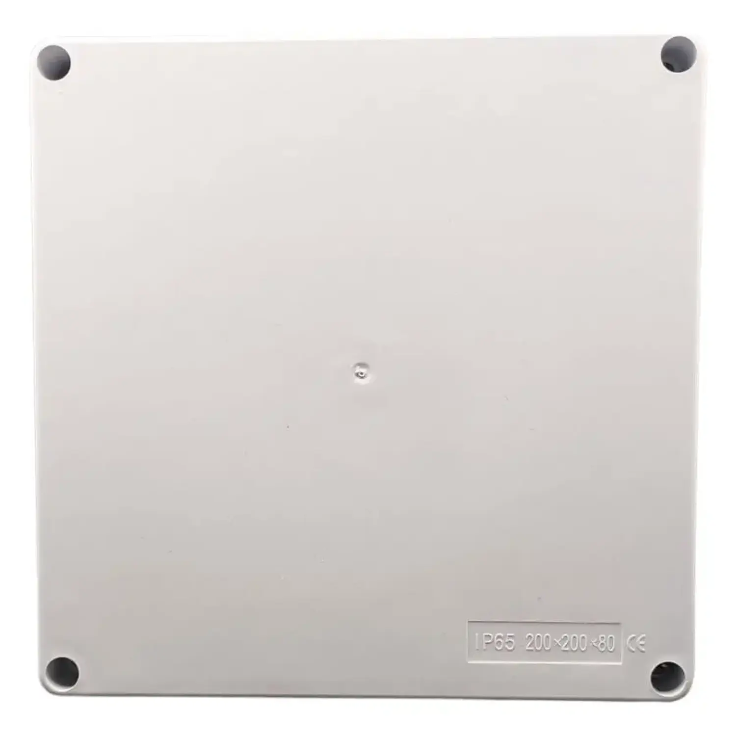 Caja Estanca Pvc 200x200x80 Ip65 Sin Cono Y Cierre Con Tornillo Sec 5