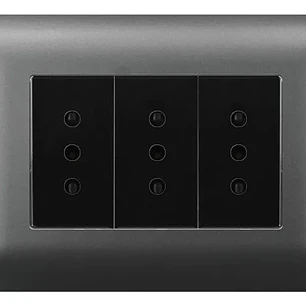 Tomacorriente Enchufe Triple Gris 10a 220v Sec. Want