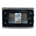 Interruptor Simple Teclón Gris (9/12) 10 Amp Want Sec