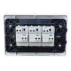  Interruptor Triple 9/32 10a 220v Gris Cert Sec Want