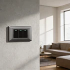  Interruptor Triple 9/32 10a 220v Gris Cert Sec Want