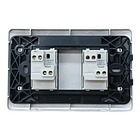 Interruptor Doble Gris 10a 220v Want Certificados Sec