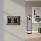 Interruptor Doble Gris 10a 220v Want Certificados Sec