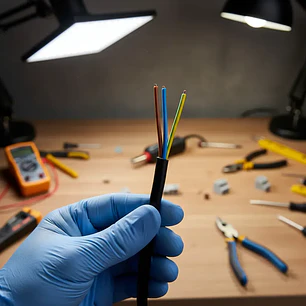 Cordón 3X1.5MM2 1 Metro 