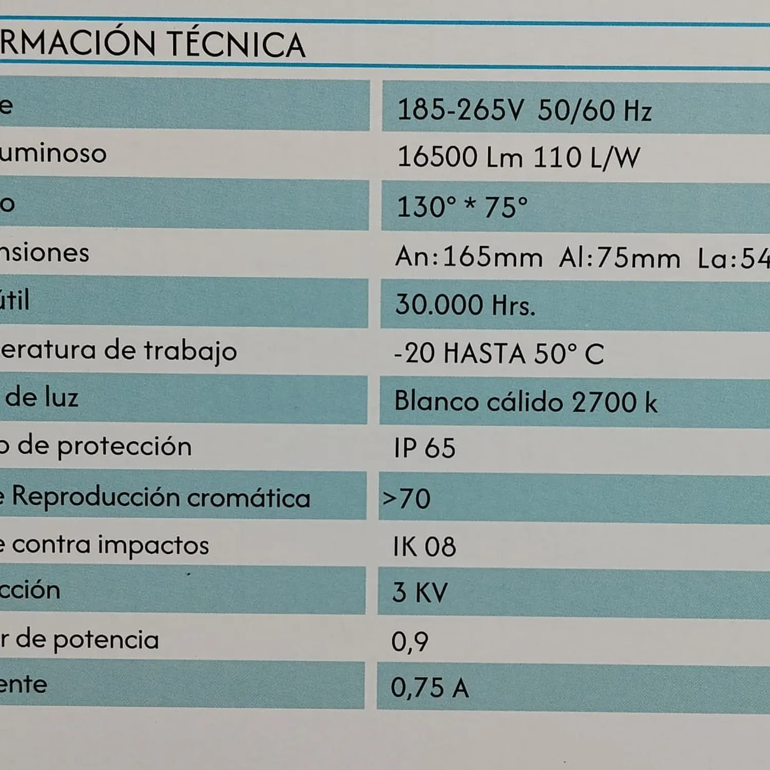 Luminaria Alumbrado Publico Slim Pro 150w Calido Ds1 Sec 5