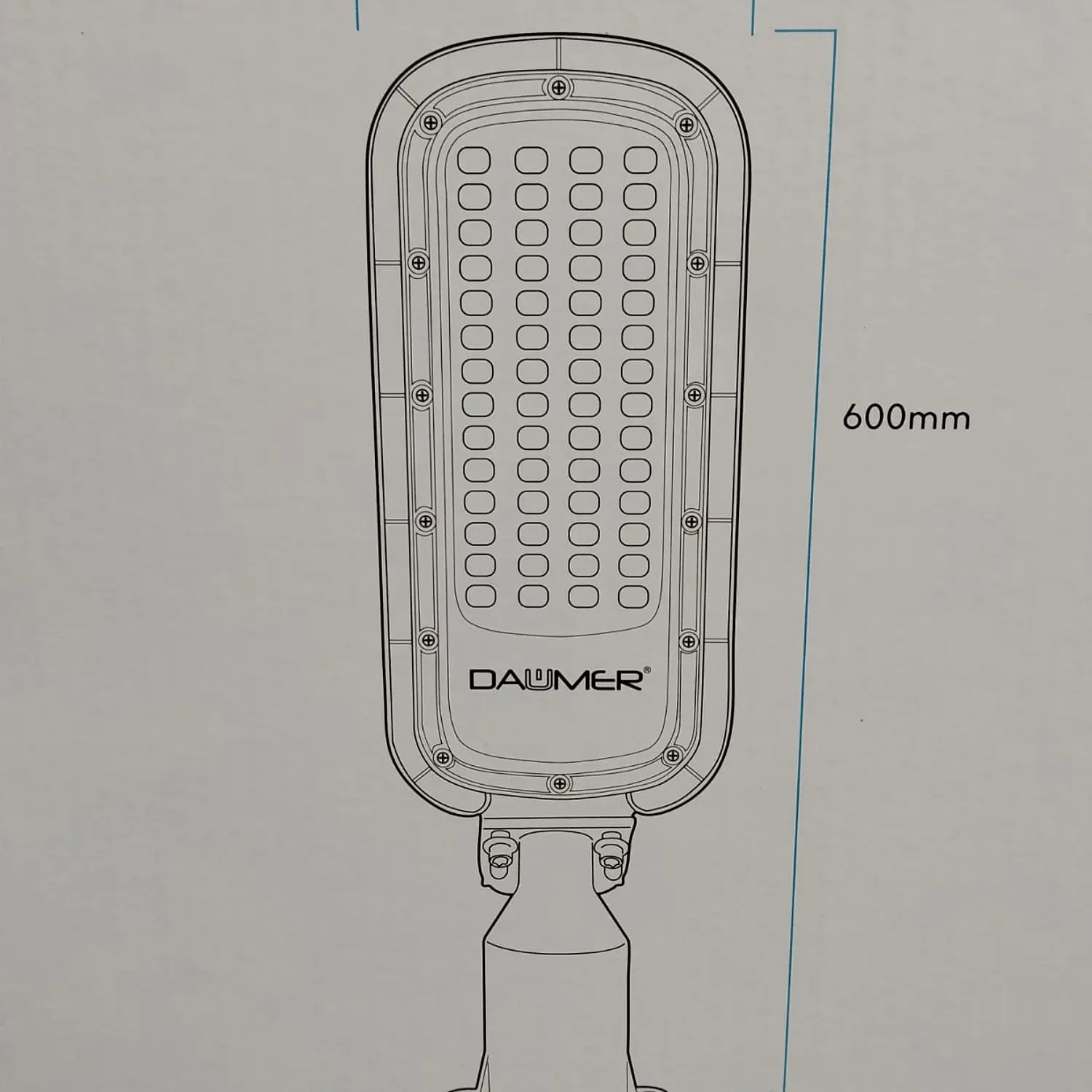 Luminaria Alumbrado Publico Slim Pro 200w Luz Calida Ds1 Sec 4