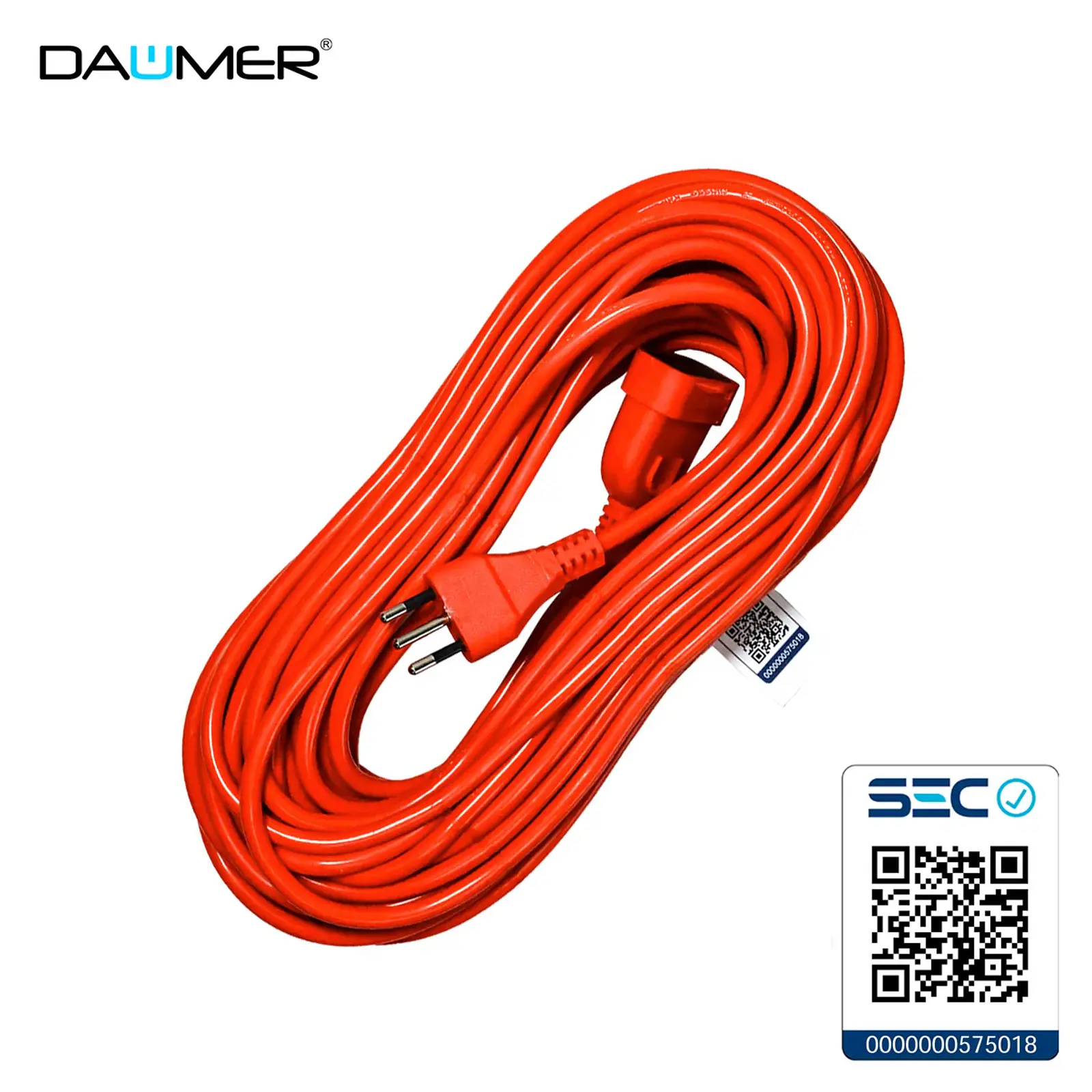 Alargador Extensión Eléctrica 2p+t 10a/250a 5 Metros Sec
