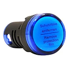 Luz Piloto Led 22mm 220v Azul