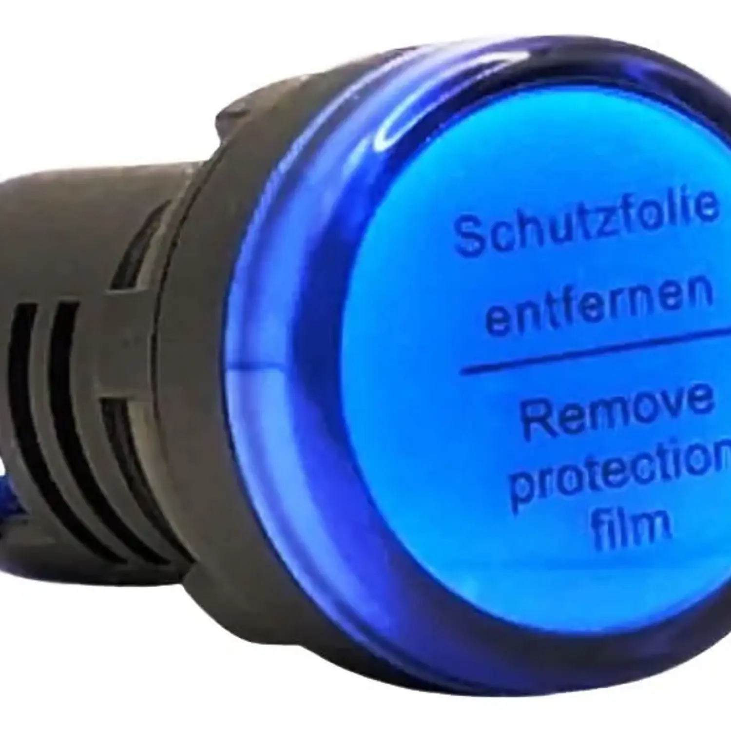 Luz Piloto Led 22mm 220v Azul 2