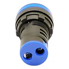 Luz Piloto Led 22mm 220v Azul