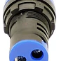 Luz Piloto Led 22mm 220v Azul - Miniatura 4