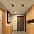 Panel Led Sobrepuesto Decorativo Madera Luz Calida 3000K 7 W